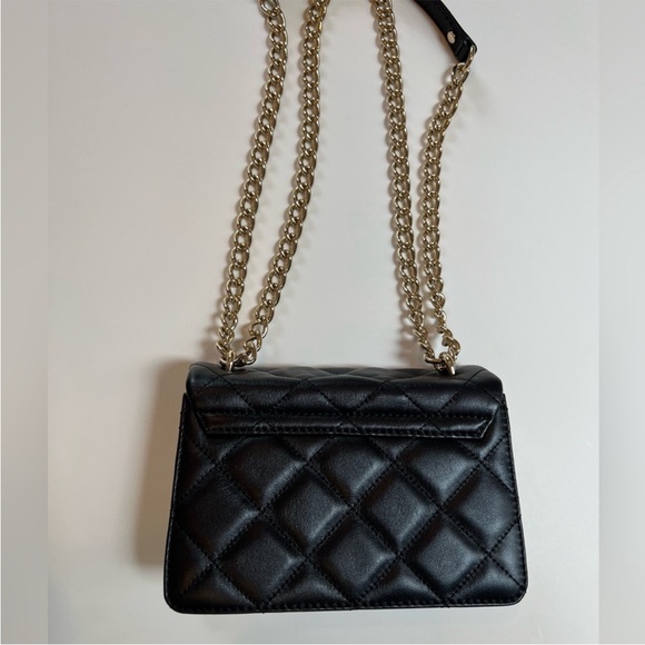 Kate Spade crossbody bag black with gold chain - Picture 7 of 15